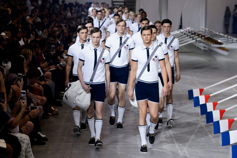 Moncler Gamme Bleu "Rowing" inspiration for Spring 2016 Collection