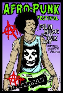 Original 'Afropunk' Festival poster 2009