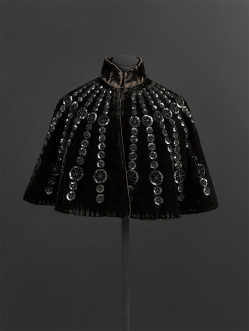 Private collection of Cristóbal Balenciaga, Antique Black Cape,ca. 1895